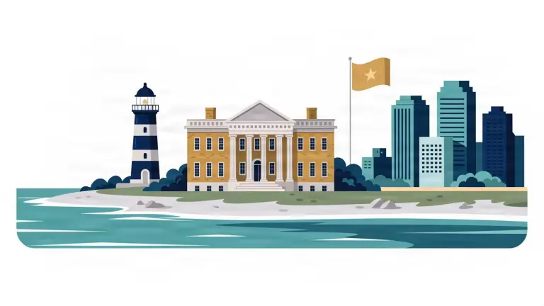 Delaware company illustration
