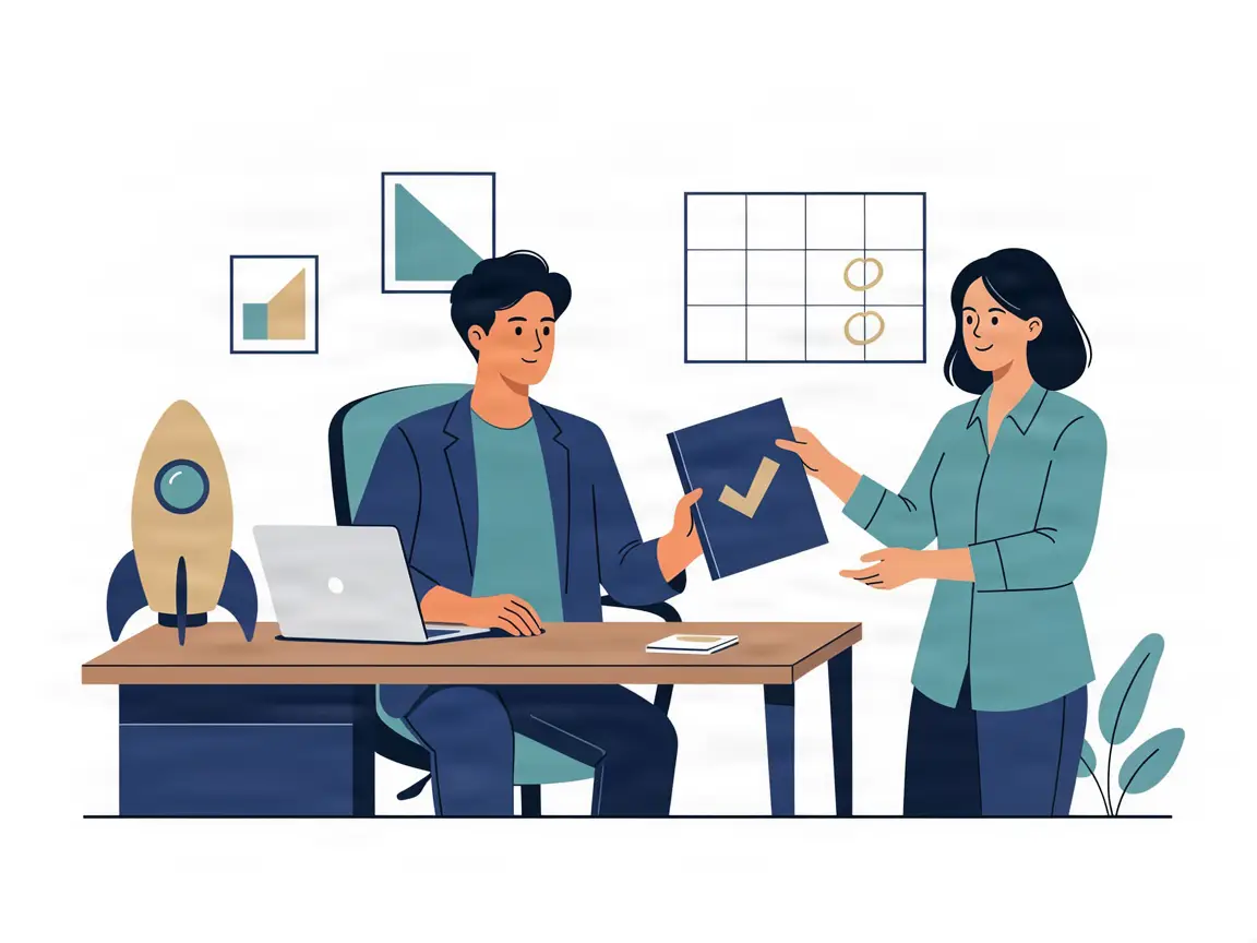 Startup founder getting yearly compliance help from Bary Business