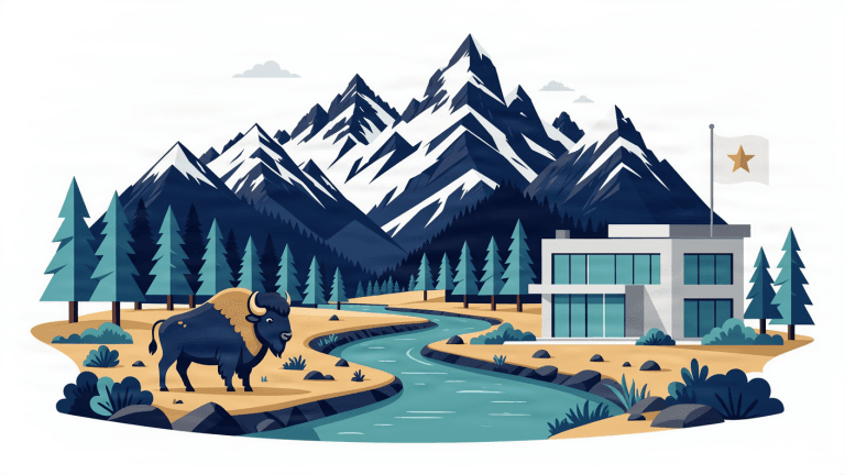 Wyoming company illustration